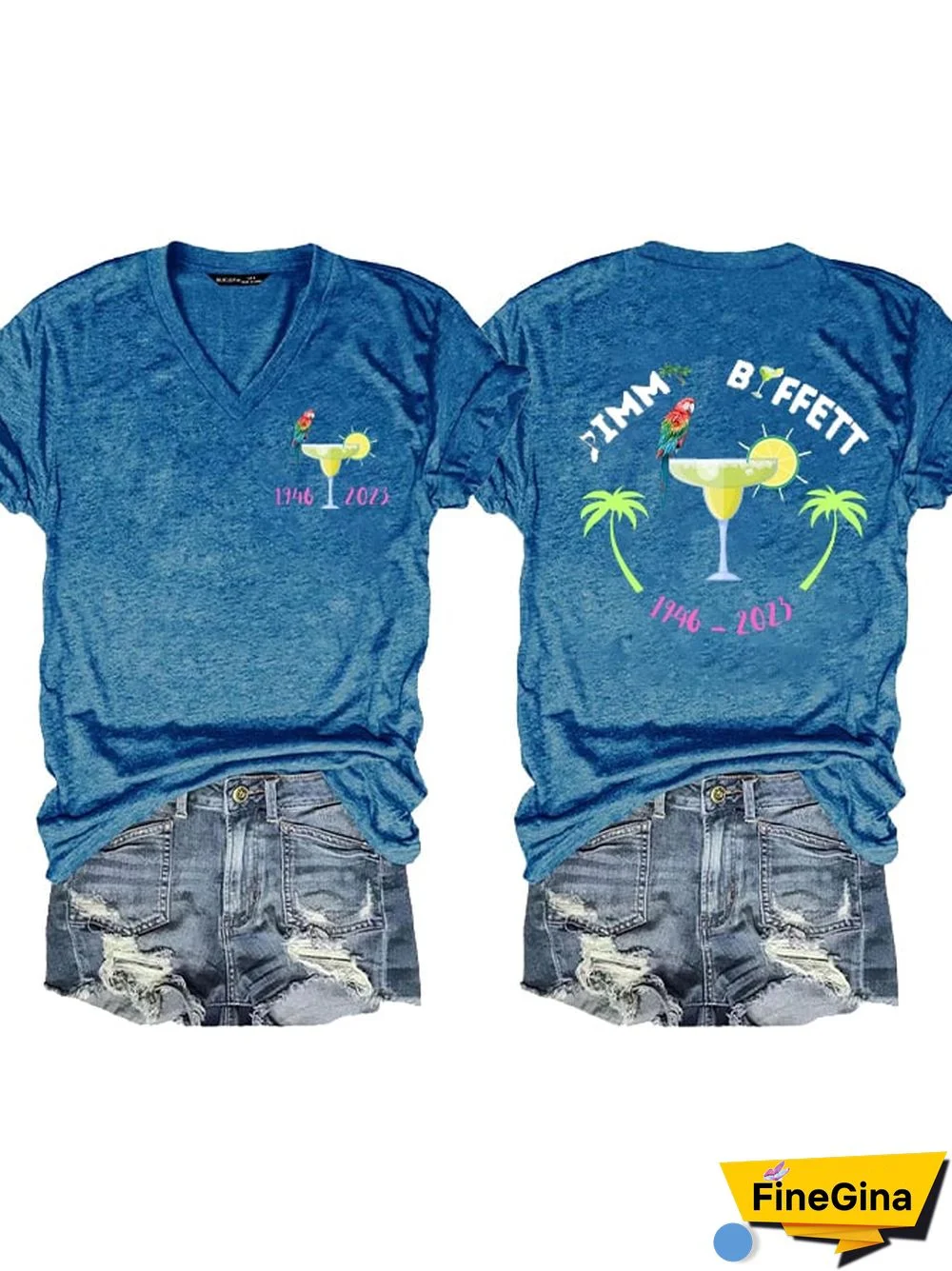 Women's Rip Jimmy V-Neck Tee