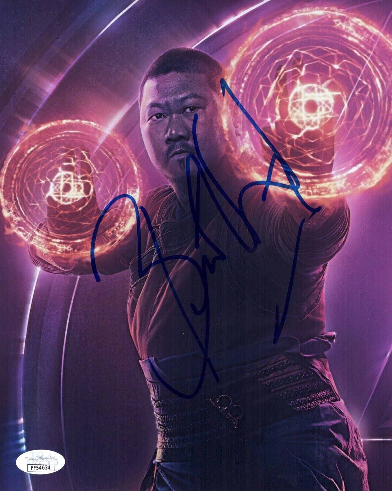 BENEDICT WONG Signed 8x10 Photo Poster painting AVENGERS Doctor Strange Autograph JSA COA