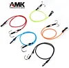 AMK RC Kinetic Winch Strap, Black 1/10 RC Car Escape Rope, 20In Rescue Trailer Hook for Axial SCX10 I II III Capra TRX4 TRX6 Element RC