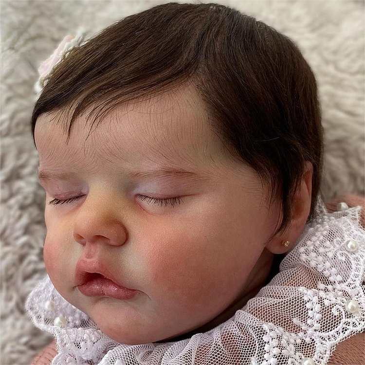  Fully Squishy Baby That Look Like a Real Baby Girl Named Marigold, Movable & Washable & Posable - Reborndollsshop.com®-Reborndollsshop®