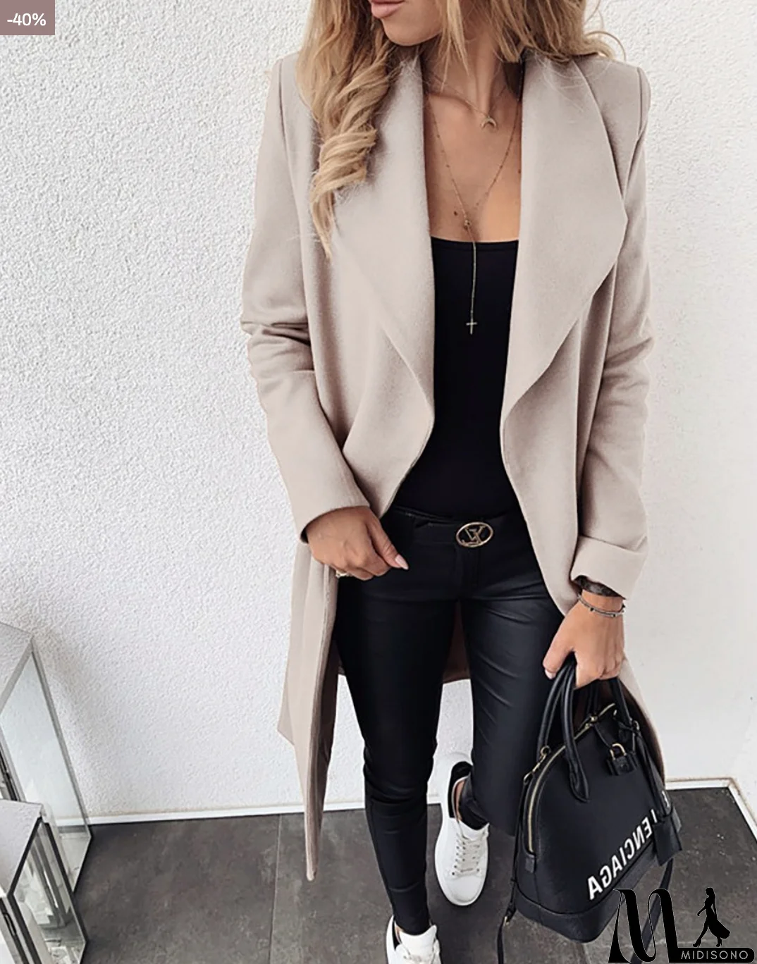 MidiSono - Tailored and Elegant winter Coat