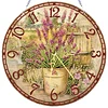 2D DIY Acrylic Garden Diamond Painting Clock Pendant w/ Clock Function Wall Art