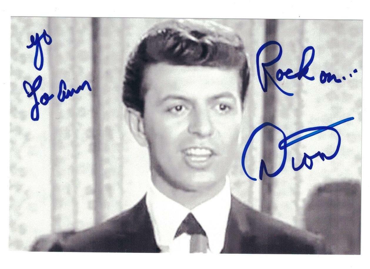 Dion DiMucci Signed Autographed 4x6 Photo Poster painting Singer