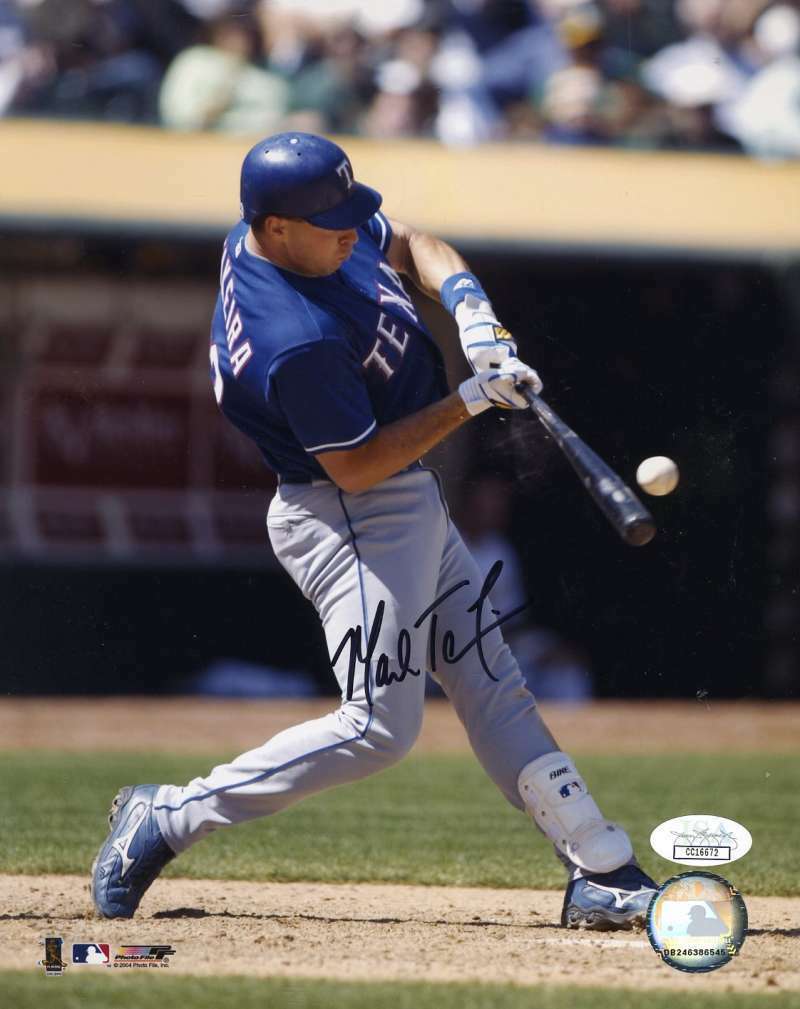 Mark Teixeira Jsa Coa Autograph 8x10 Photo Poster painting Hand Signed Authentic