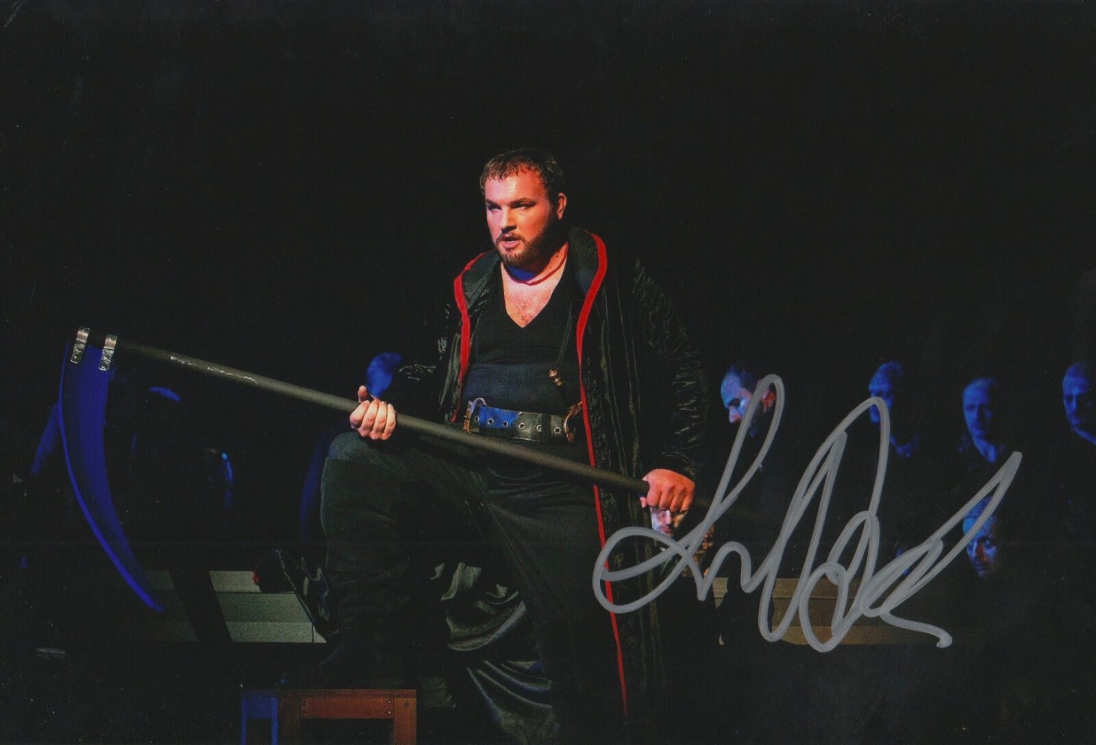 Simone Piazzola Opera signed 8x12 inch Photo Poster painting autograph