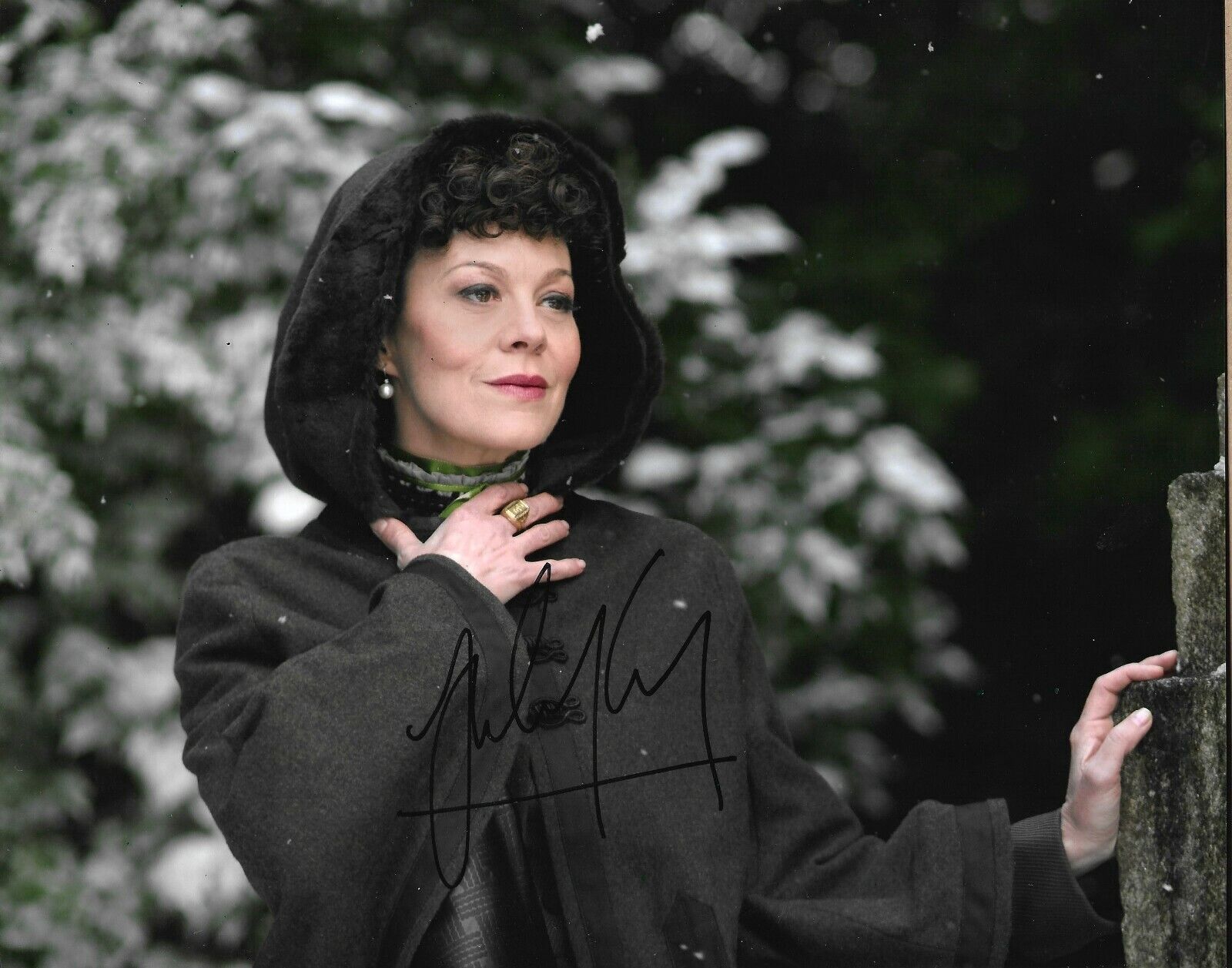 Helen McCrory Signed Penny Dreadful 10x8 Photo Poster painting AFTAL