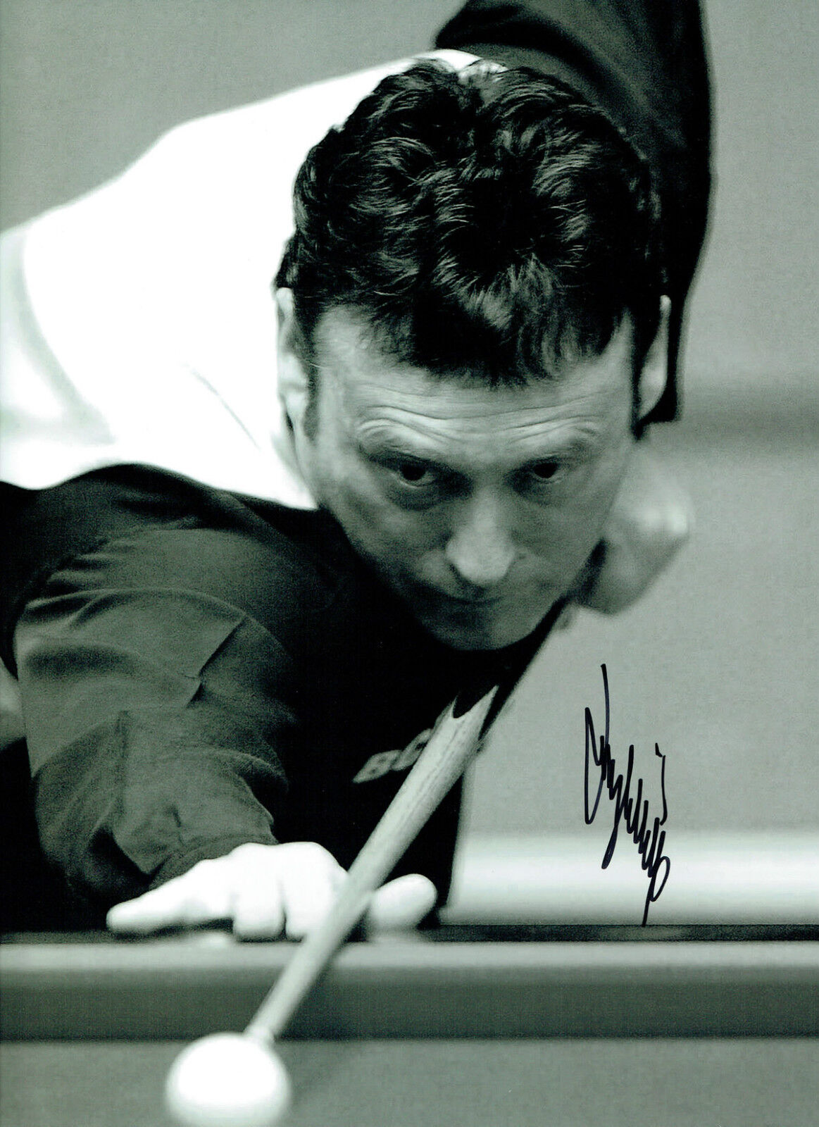 Jimmy WHITE Signed Autograph 16x12 Snooker Portrait Photo Poster painting AFTAL COA