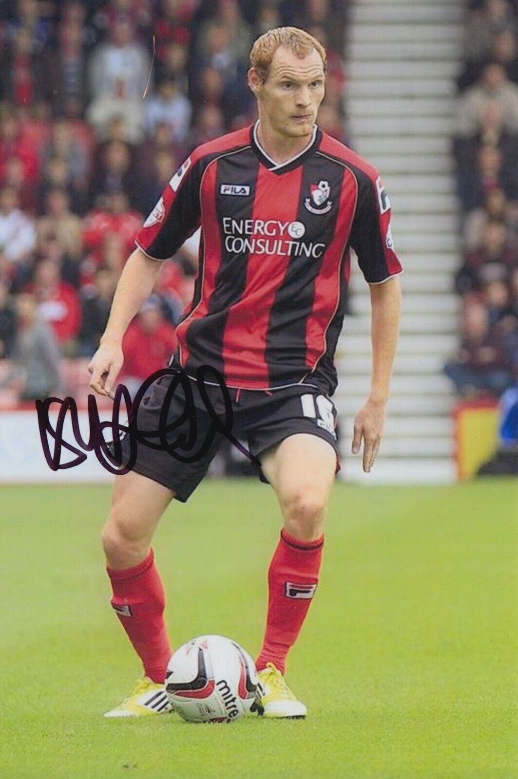 SHAUN MACDONALD HAND SIGNED 6X4 Photo Poster painting - FOOTBALL AUTOGRAPH - BOURNEMOUTH.