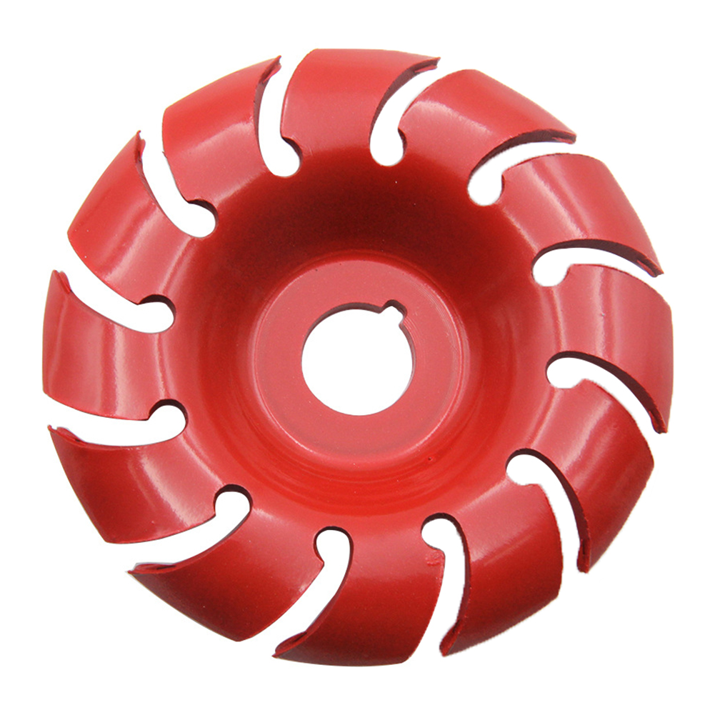 

Woodworking 12-tooth Grinding Disc Milling Carving Tool for Angle Grinder, Red, 501 Original