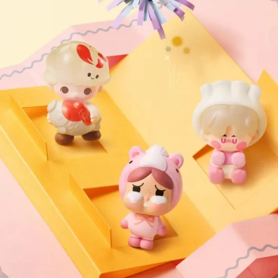 New Year Horst Series Pop Bean Toy Figures（9 PCS）