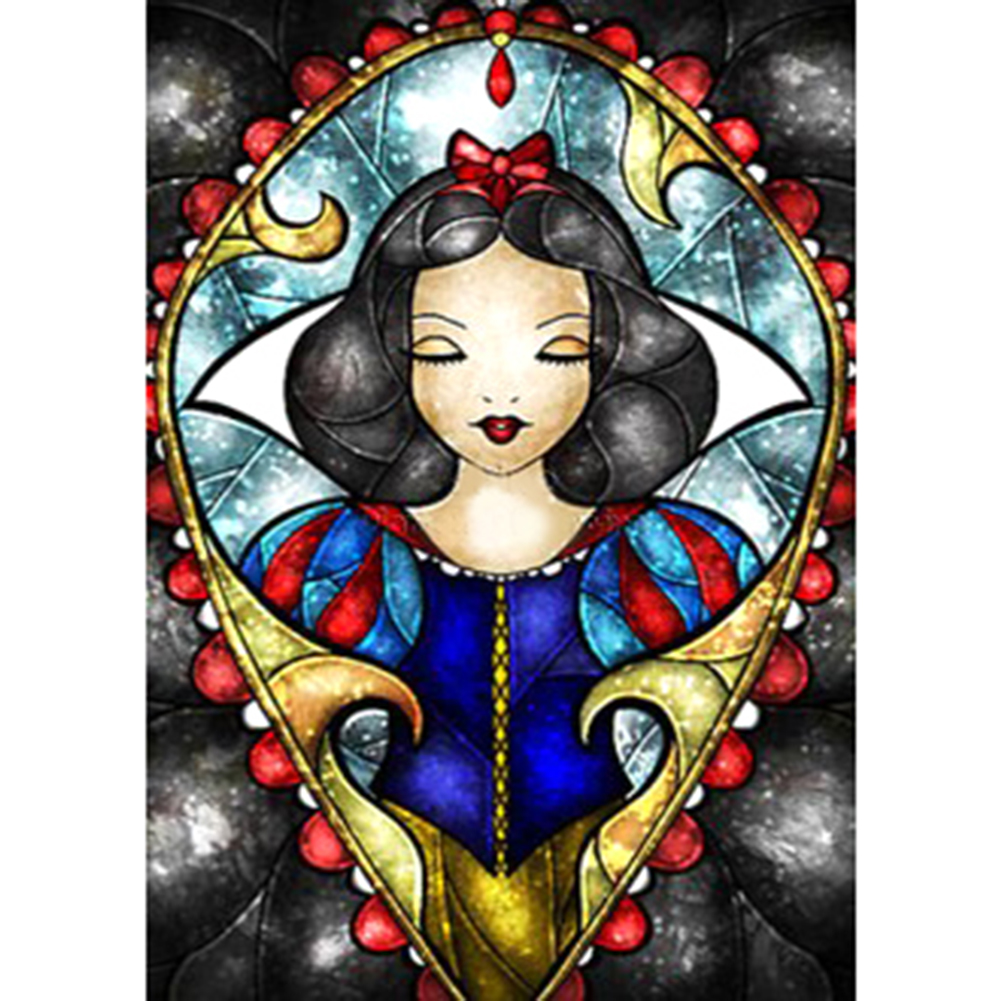

Stained Glass Princess - Round Drill Diamond Painting - 30*40CM, 501 Original