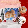 Snow Animals DIY Diamond Painting Greeting Cards with Envelopes