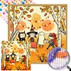 Halloween teilweise ab Diamant Rundbohrer DIY Diamant Malerei Set Dekor 45x45cm