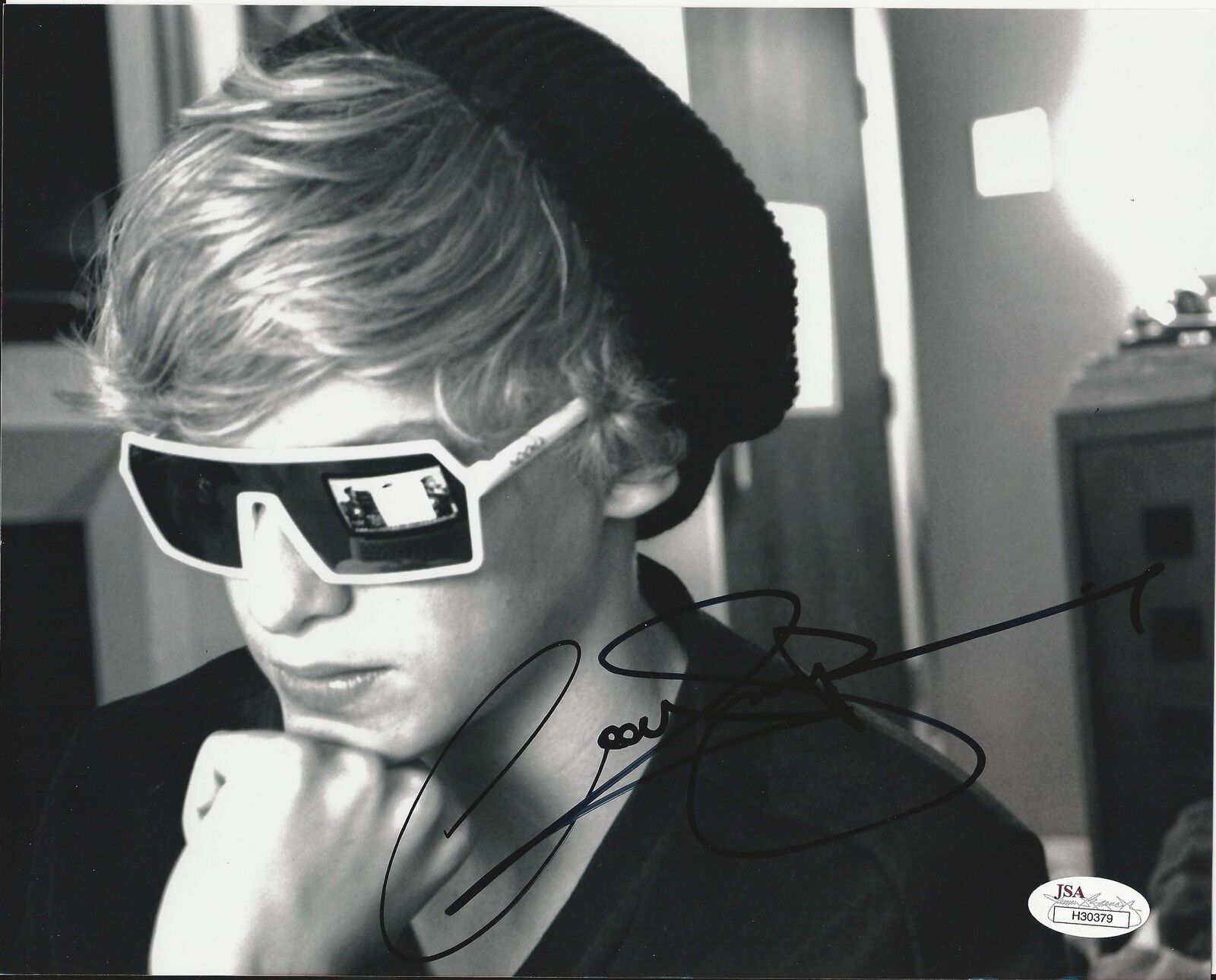 Cody Simpson gorgeous hand SIGNED promo sunglass Photo Poster painting #1 JSA COA