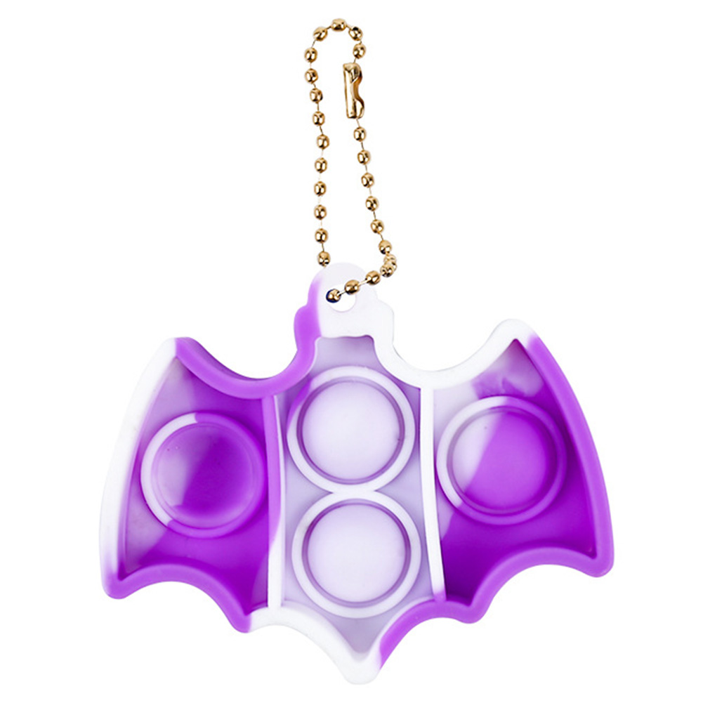 

Purple white - Keychain Pendant, 501 Original