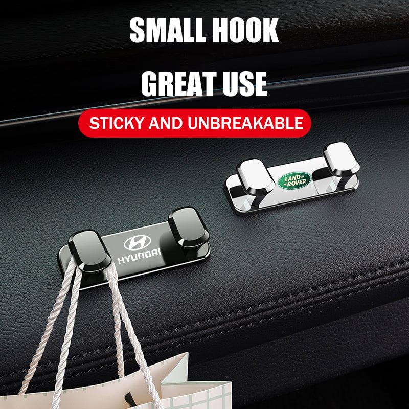 Car Multi-Functional Metal Double Hook (2PCS)