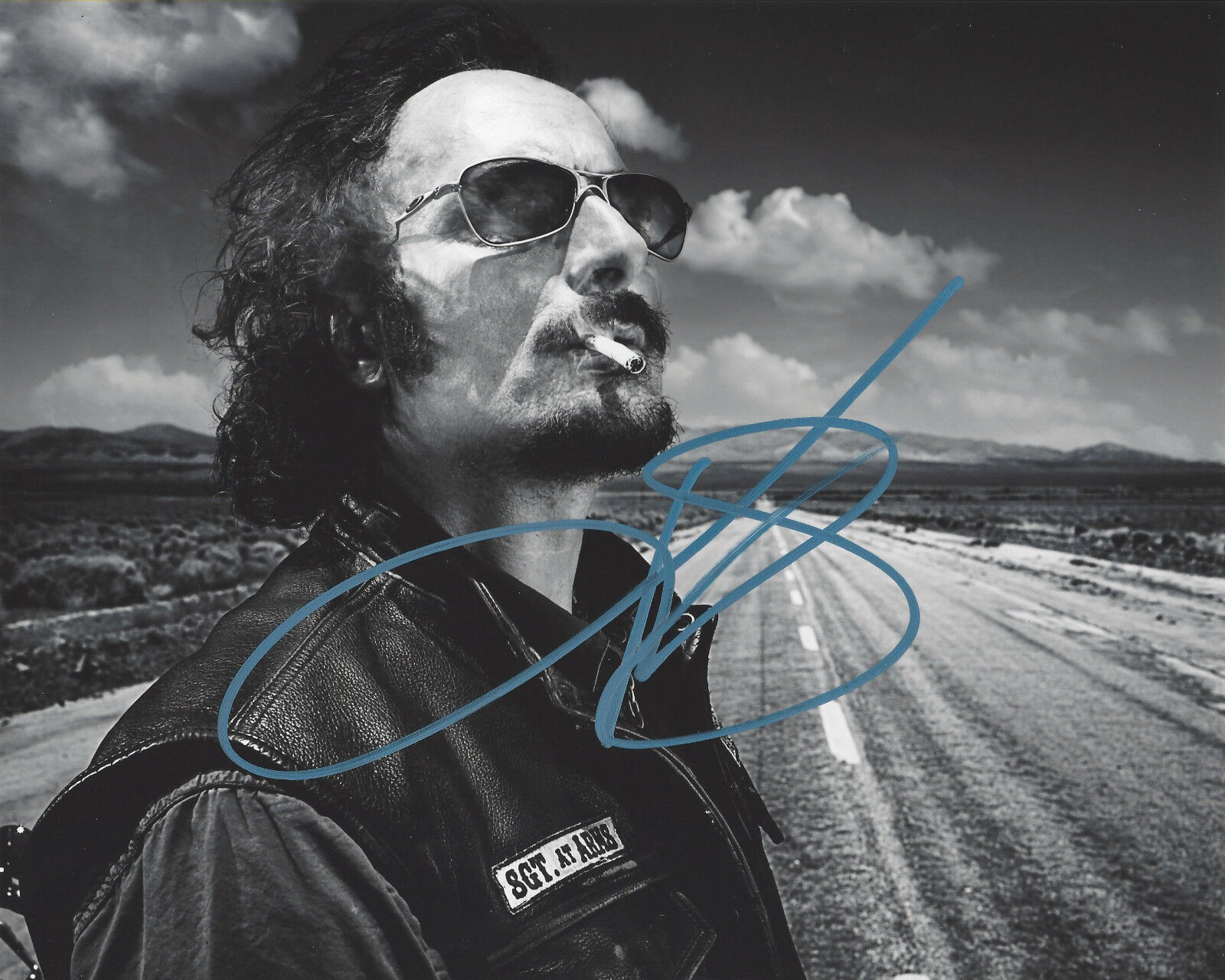 KIM COATES SIGNED AUTHENTIC SONS OF ANARCHY 'TIG' 8x10 Photo Poster painting C w/COA ACTOR