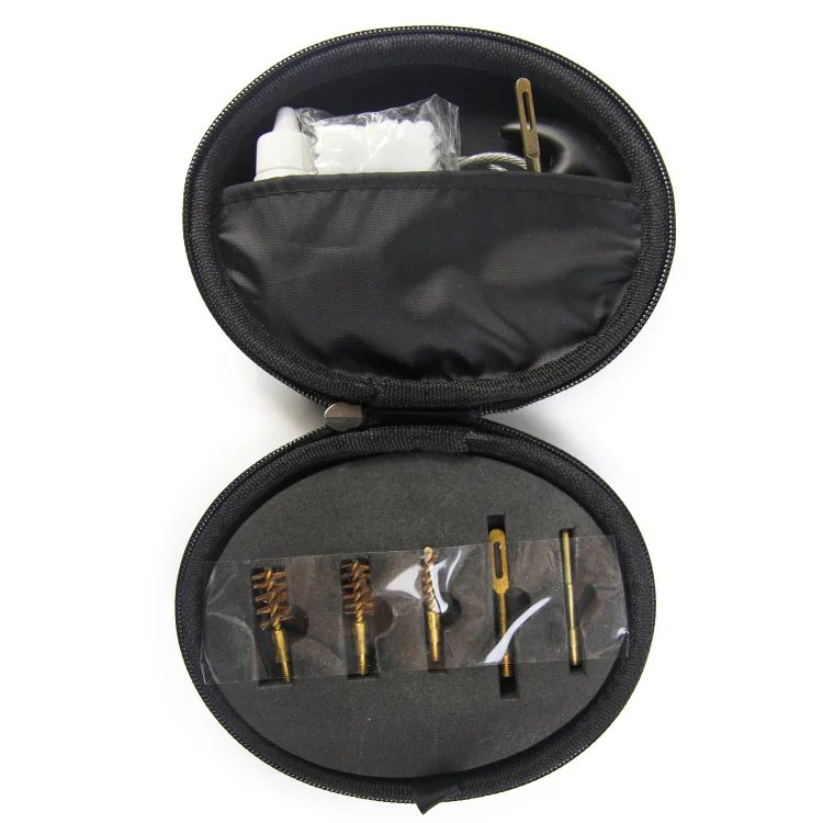 GUGULUZA Pistol Cleaning Kit Set Copper for .22cal 9MM .38/.357 .40/.45 caliber Handgun Hunting