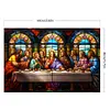 The Last Supper Glass Painting-Paint By Numbers Acrylic Painting 60*40CM(HOT)