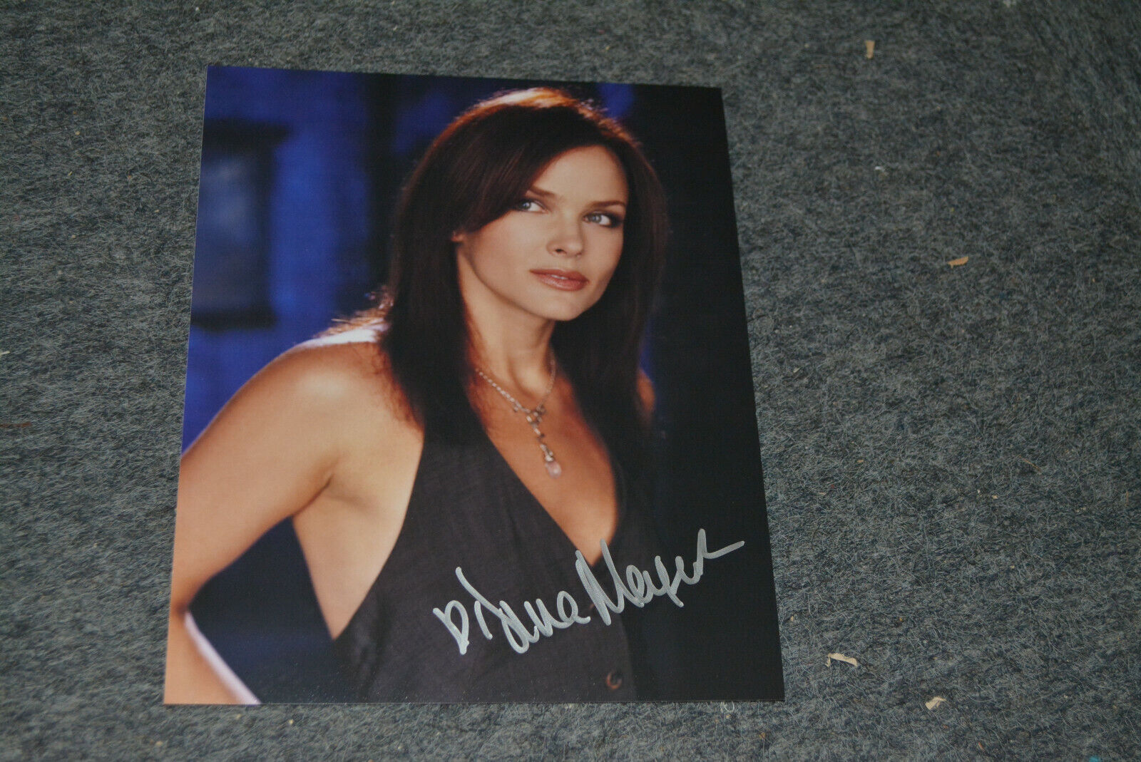 DINA MEYER signed autograph 8x10 (20x25 cm) In Person SAW