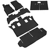 [US Local Warehouse] Floor Mats & Cargo Liner for Toyota 4Runner 2025 2026 Fuel 7 Seats All Weather TPE Floor Liners Trunk Mat with Backrest Mat for 4Runner Accessories