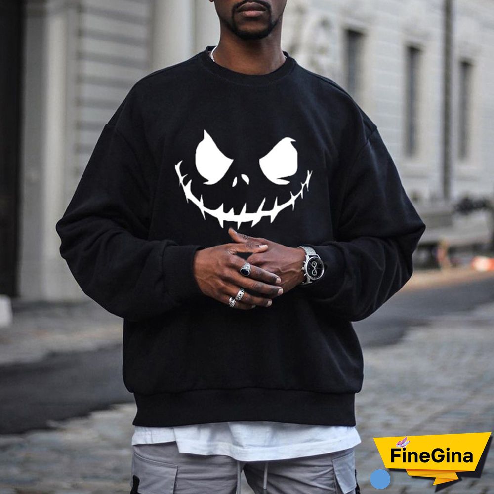 Men's Printed Crew Neck Sweatshirt