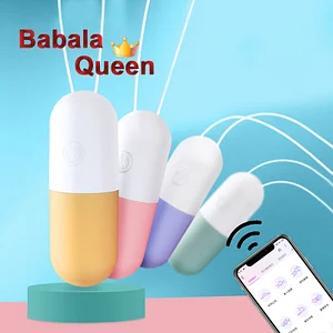 App-Controlled Vibrating Egg Masturbator – Wireless Remote and Unlimited Distance Control