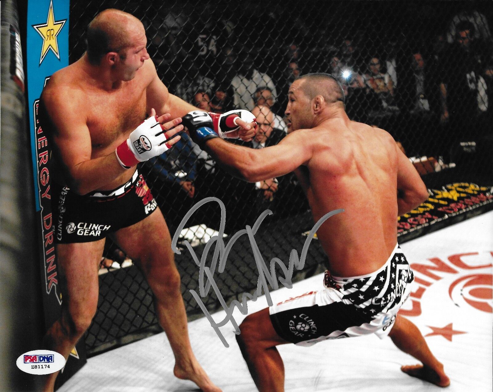 Dan Henderson Signed UFC 8x10 Photo Poster painting PSA/DNA COA StrikeForce Picture Autograph 1