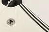 Joyfball 2026 Germany Long Zipped Jacket off-white Football Jersey 1:1 Thai Quality 