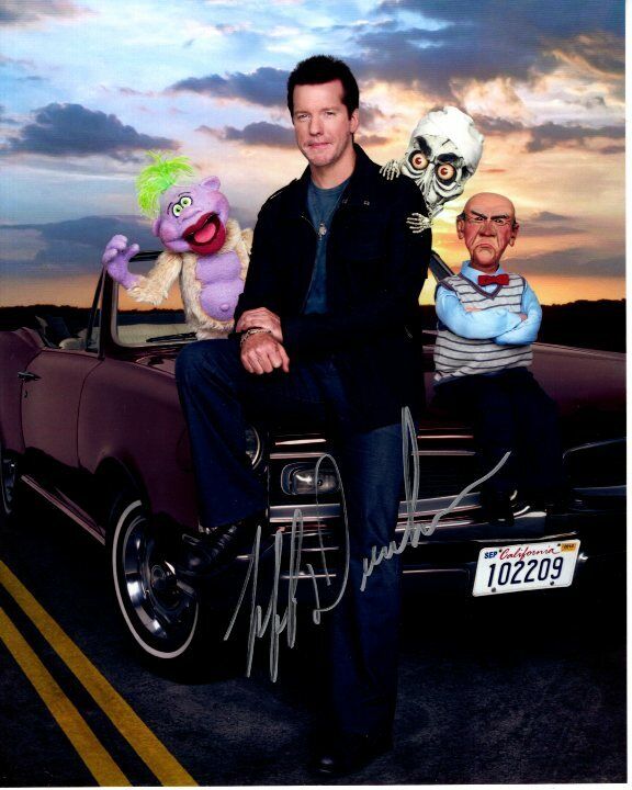 JEFF DUNHAM signed autographed 8x10 VENTRILOQUIST Photo Poster painting