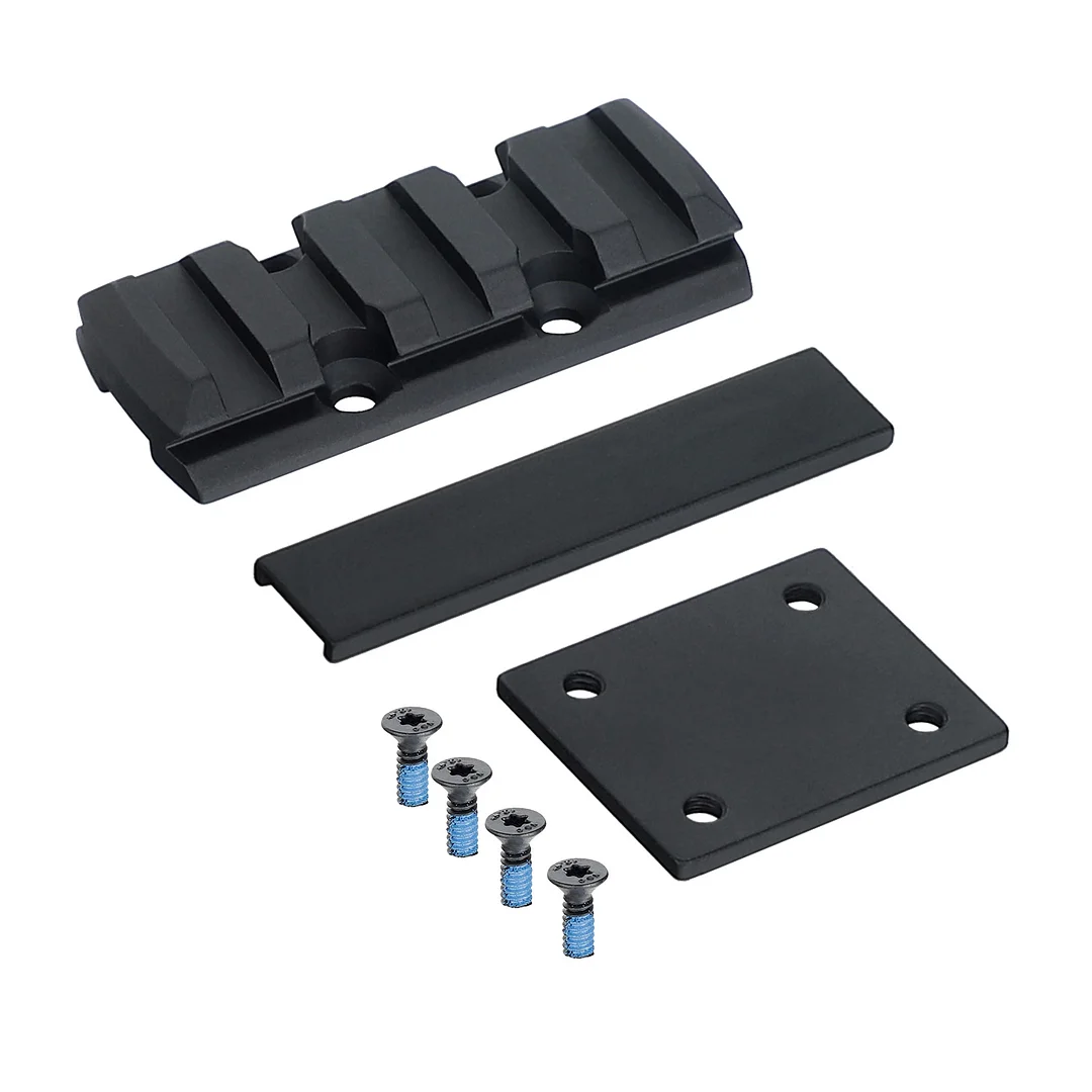 ohhunt® Universal Shotgun Ventilated Rib Mount Adapter 5 Slot Picatinny Rail
