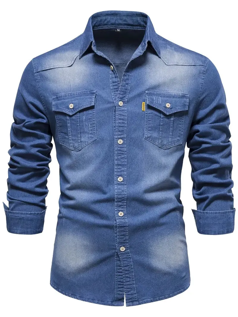 Men's Cotton Button-Down Shirt &ndash; Smart Casual Everyday Wear &ndash; view 2