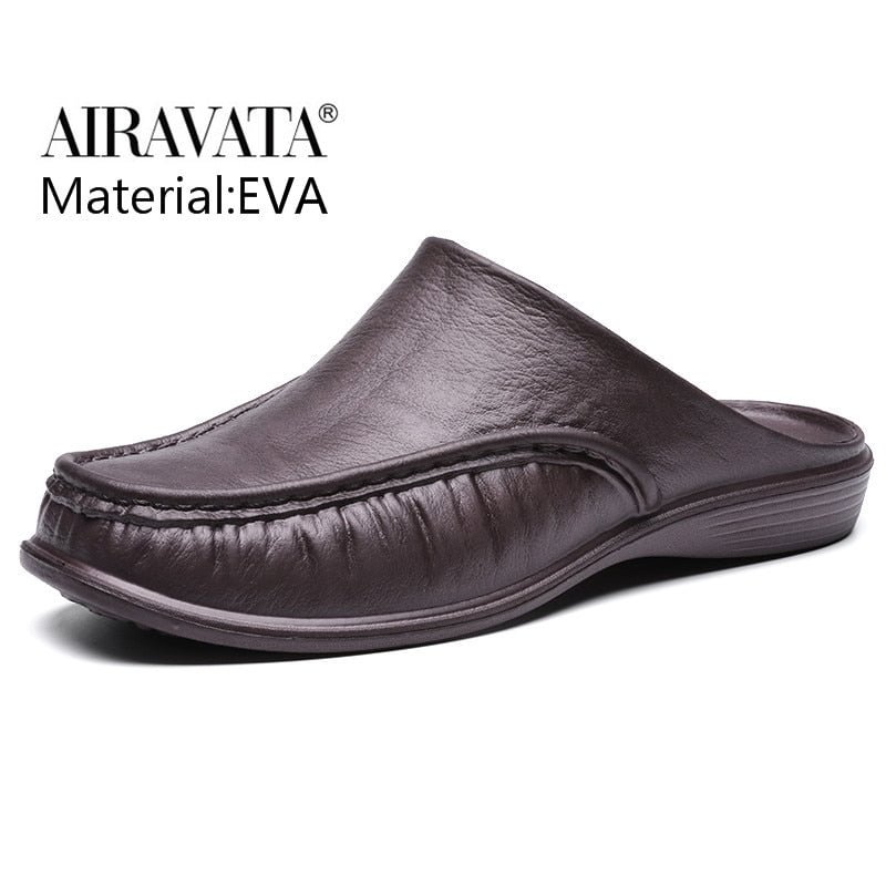 Men's Sandals Garden Clogs Light Weight Breathable EVA Beach Slippers Terkking Men Sandals Plus Size 40-47