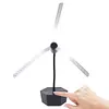 Flexible Tables Fly Repellent Fan for Picnic Kitchen Party (Charging Version)