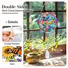 2pcs Bird Diamond Painting Double-sided Crystal Window Suncatcher Craft Set Birthday Gifts Home Garden Decor Hanging Kit