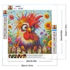 Diamond Painting-5D Full Round Drill Rooster