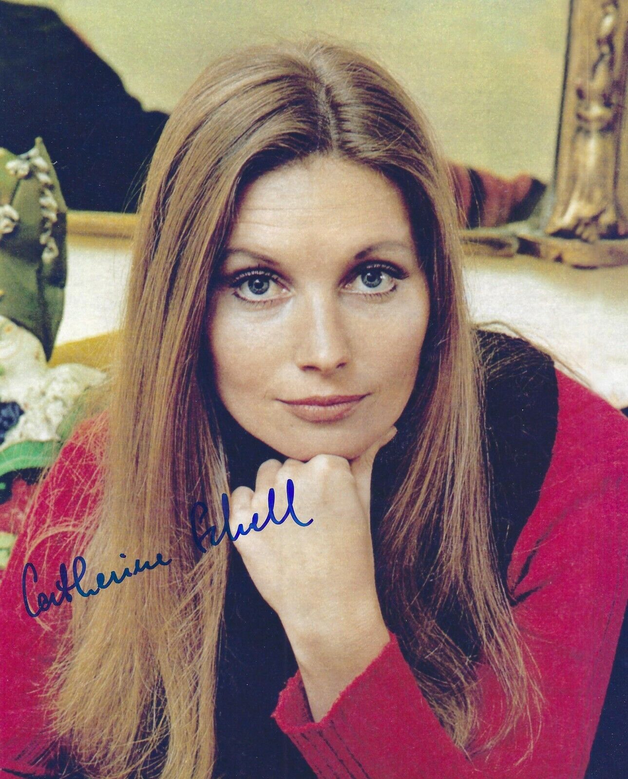 CATHERINE SCHELL SIGNED 8x10 Photo Poster painting 5 UACC & AFTAL RD AUTOGRAPH