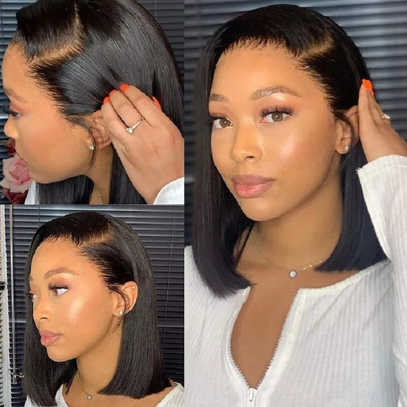 Jewtribute Hair®|Women's Density Lace Front Wig Glueless Lace Wig Remy