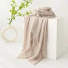 Plain Colors Grey Tassel Hijab Shawl Scarf