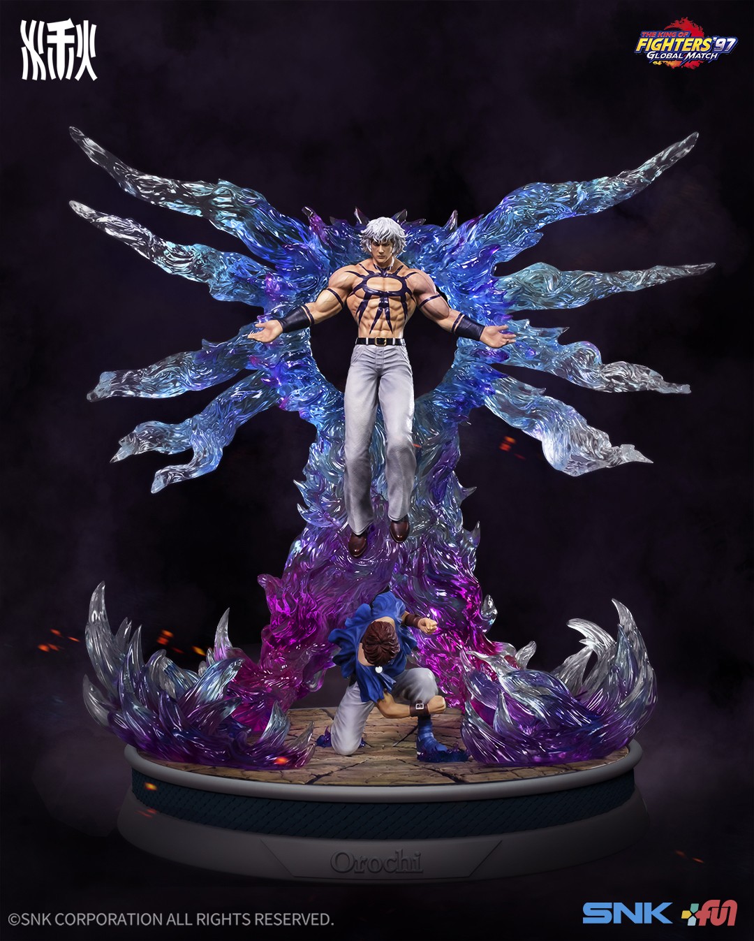 【IN STOCK】Gantaku Anime The King of Fighters 1/6 Scale Orochi and Chris GK/Statue