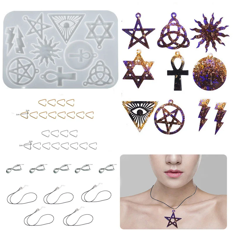 Magic Array Pendant Resin Mold Material Kit