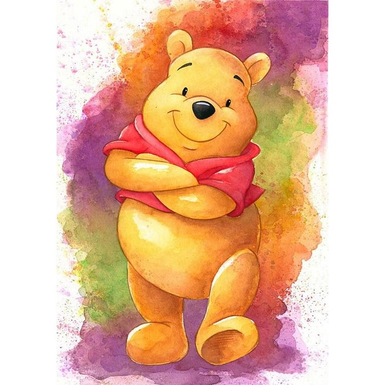 Winnie the Pooh  Full Round Diamond Painting 30*40CM