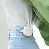 [US Local Warehouse] Bladeless Hanging Fan 3 Speeds Portable Cooling Fan for Outdoor Sports (White)