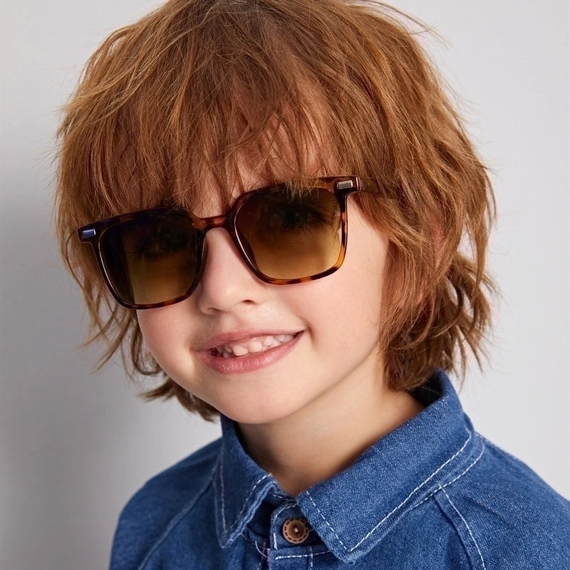 Retro Ac Square Full Frame Kids Sunglasses