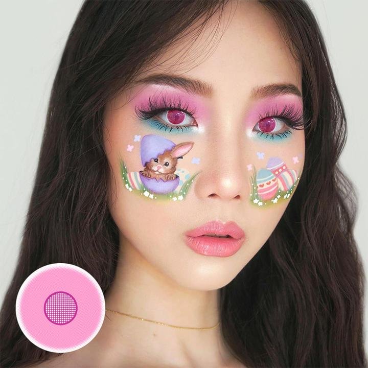 Rose Bloom Halloween Contact Lenses
