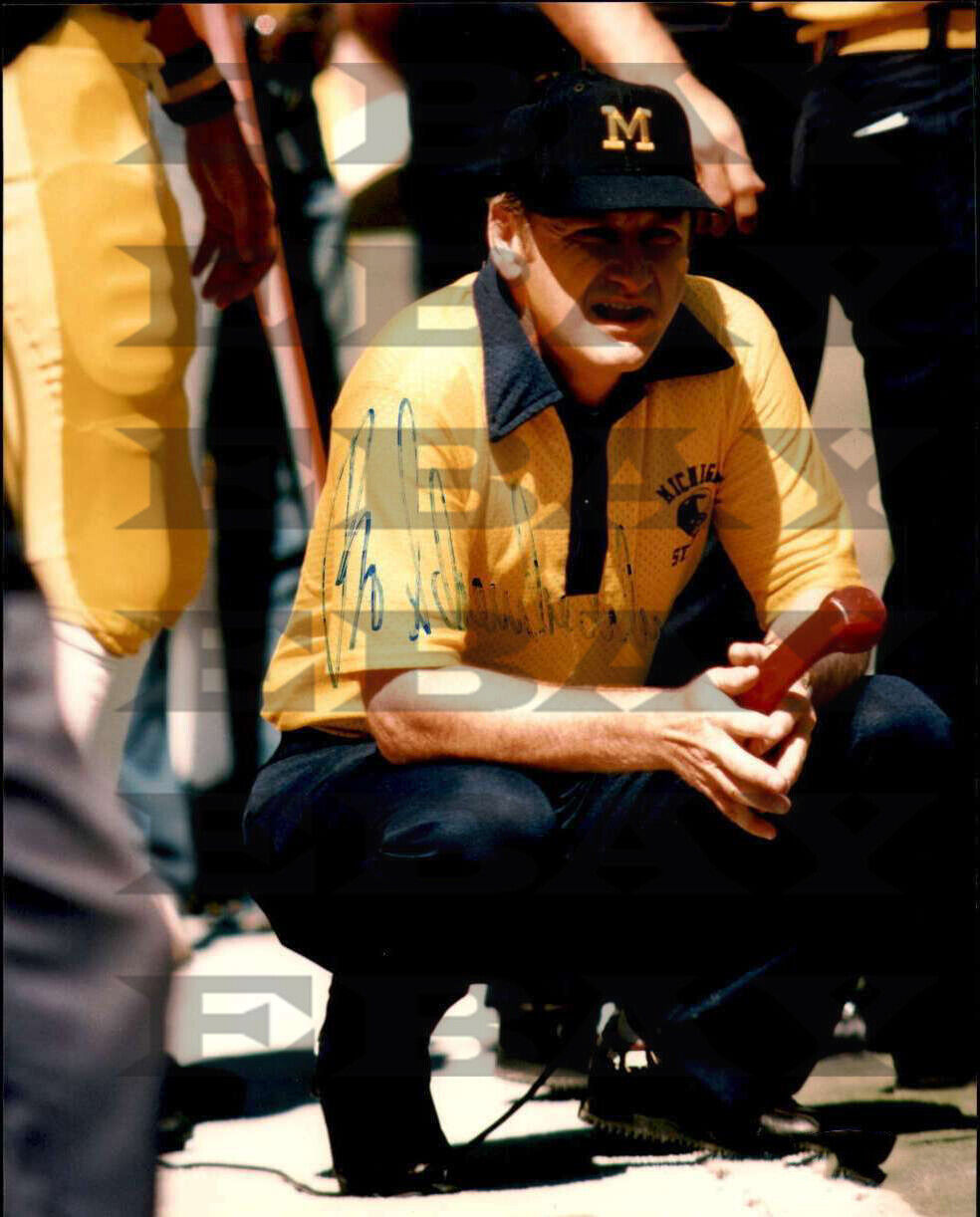 Bo Schembechler Michigan r 8x10 autographed Photo Poster painting Reprint