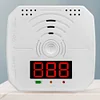 Digital Carbon Monoxide Alarm Detector Battery Powered CO Leak Detector