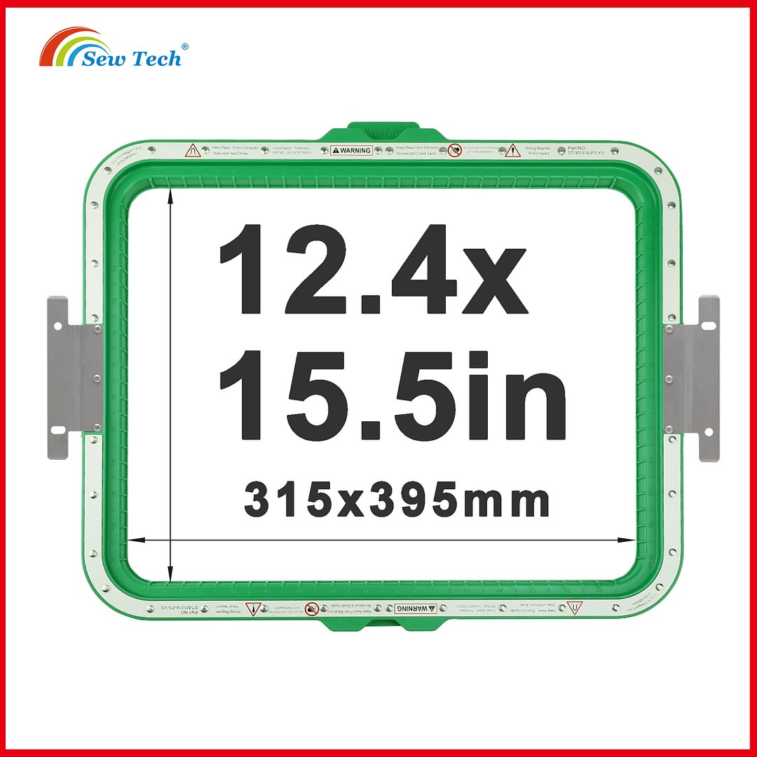 Sew Tech Hoops for Barudan QS, Embroidery Machine Frames