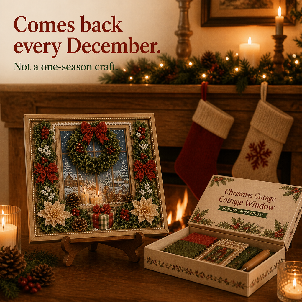 Christmas mantel decoration