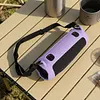 Silicone Case Fit for JBL Charge 6 Wireless BT Speakers Travel Carrying Sleeve with Carabiner and Shoulder Strap Protective Soft Skin